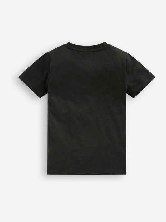 Boden Black Linear Stitch T-Shirt image 2