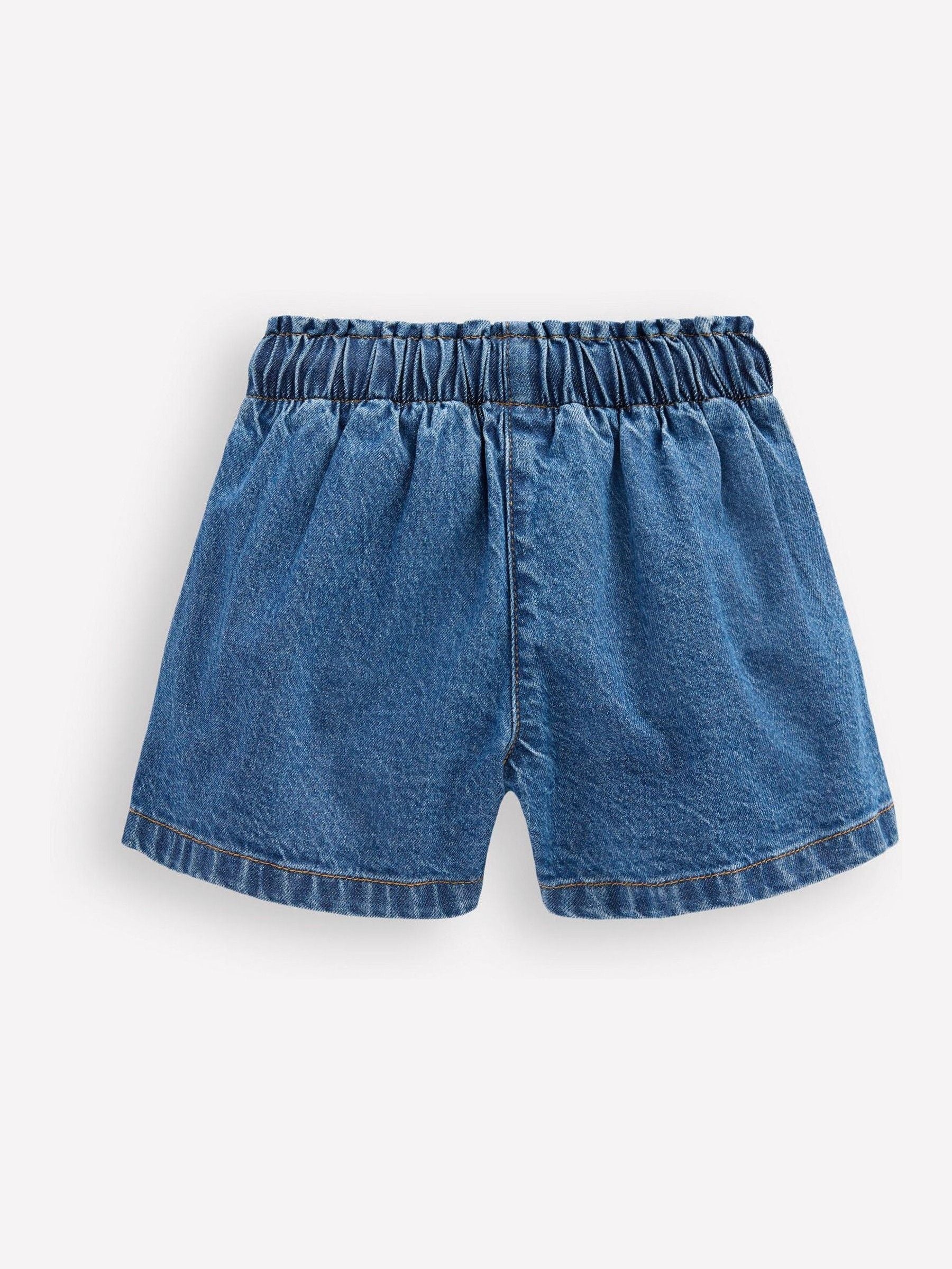 Dsiney Kidz - Boden Blue Frill Waist Shorts image 2