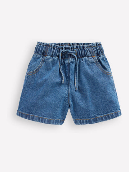 Dsiney Kidz - Boden Blue Frill Waist Shorts image 1