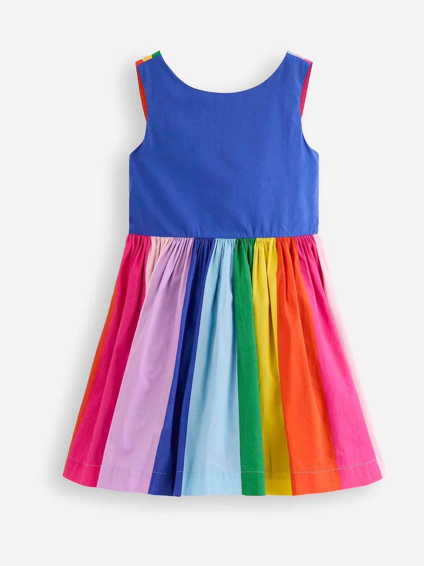 Boden Blue Multi Strap Flare Dress image 1