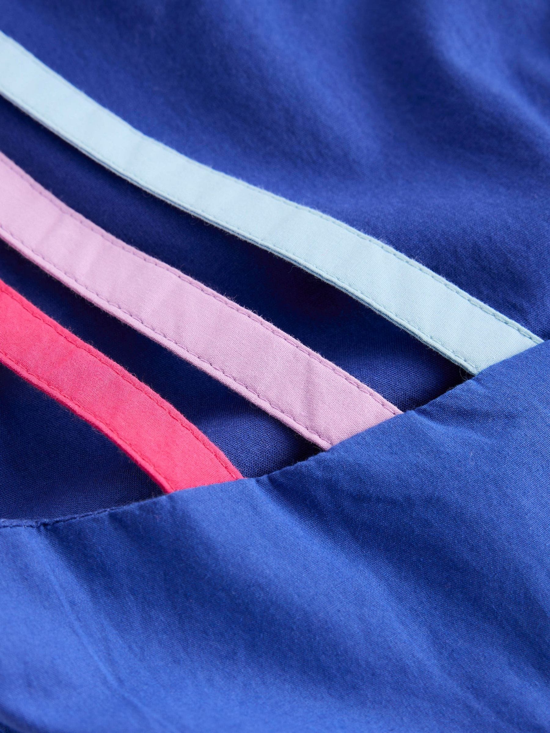 Boden Blue Multi Strap Flare Dress image 3