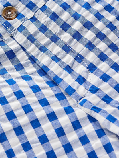 Dsiney Kidz - Boden Blue Textured Shorts image 3