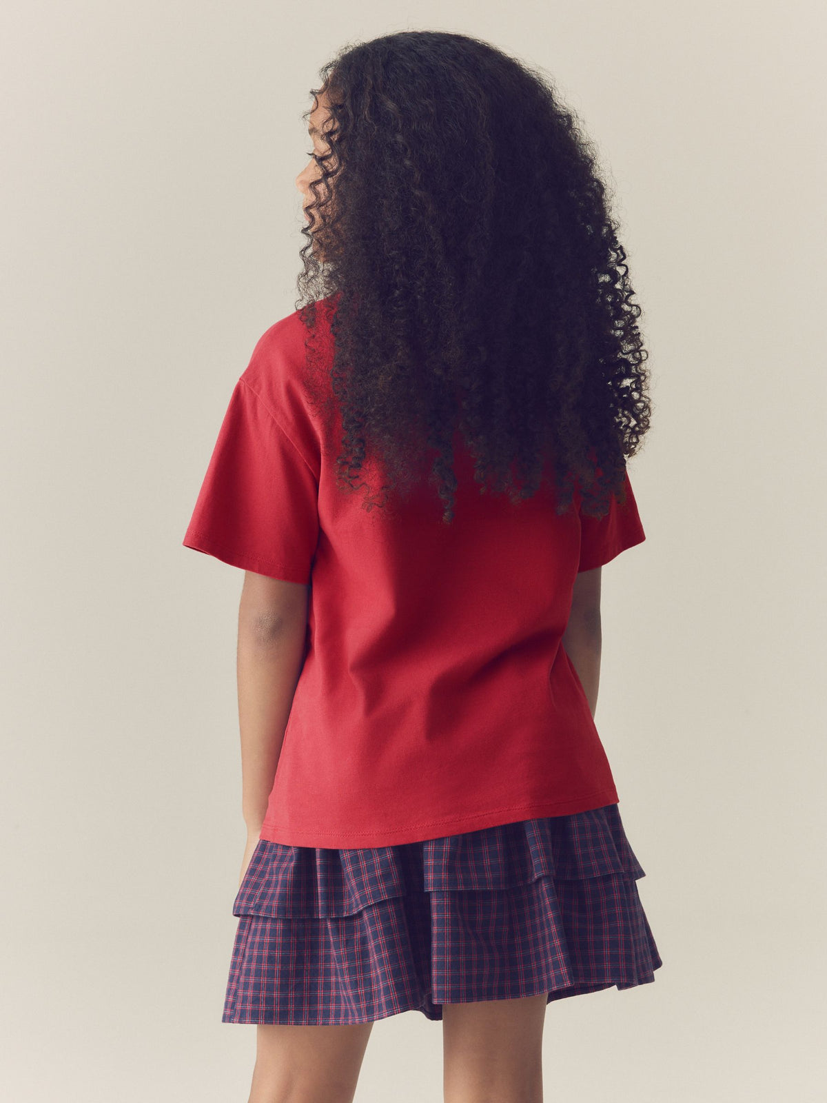Red Sequin Rolling Stones Oversized T-Shirt (3-16yrs) - image 3
