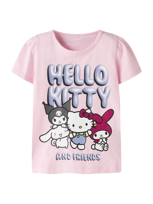 Dsiney Kidz - Name It Pink Hello Kitty Short Sleeve T-Shirt image 1