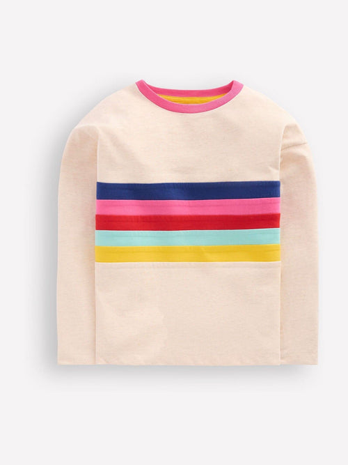 Boden Cream Relaxed Breton Top image 1