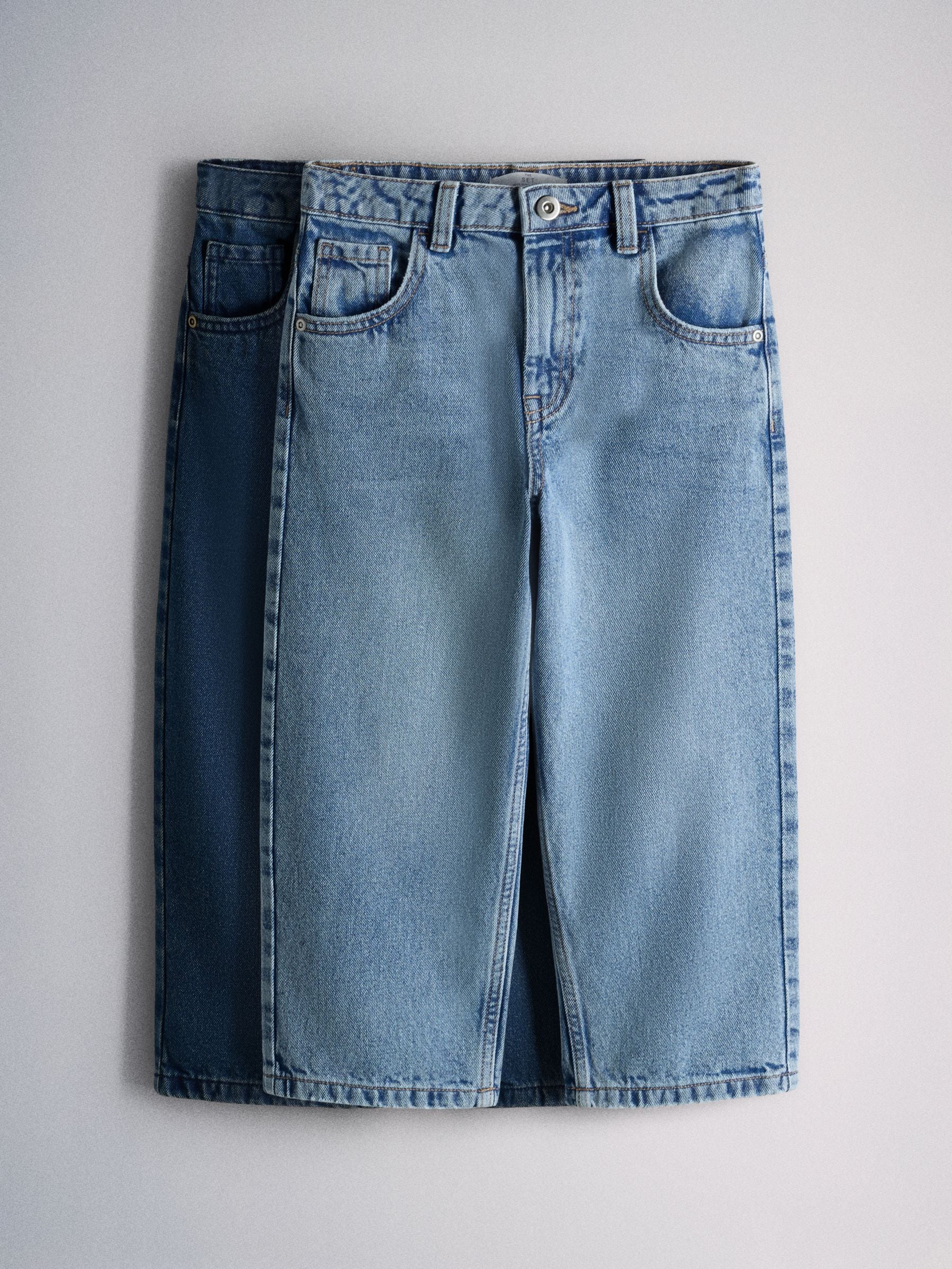 Dsiney Kidz - The Set 2 Pack Baggy Fit Jeans Blue Denim image 1