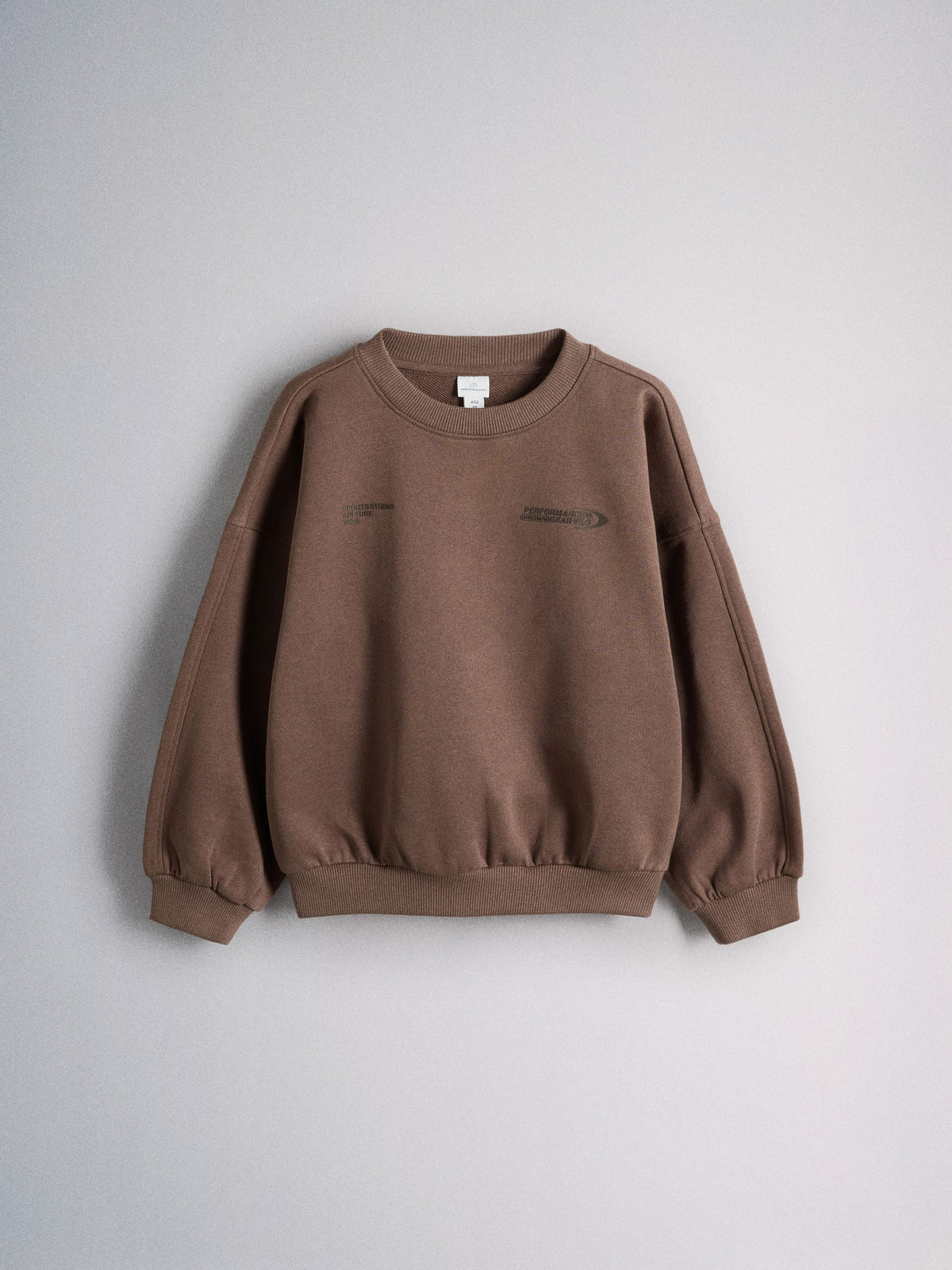 The Set 2 Pack Crew Sweat and Barrel Joggers Set Brown - image 8