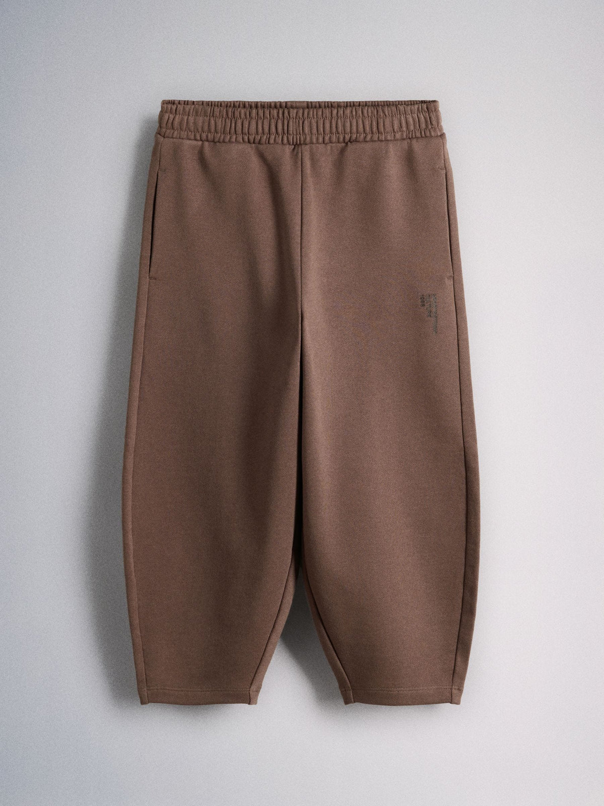The Set 2 Pack Crew Sweat and Barrel Joggers Set Brown - image 9