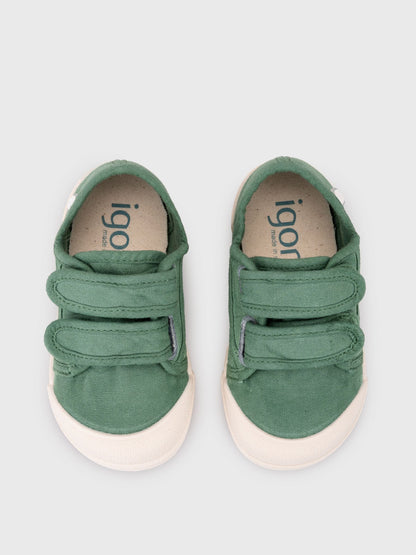 Igor Green Lona Canvas Plimsolls Shoes image 3