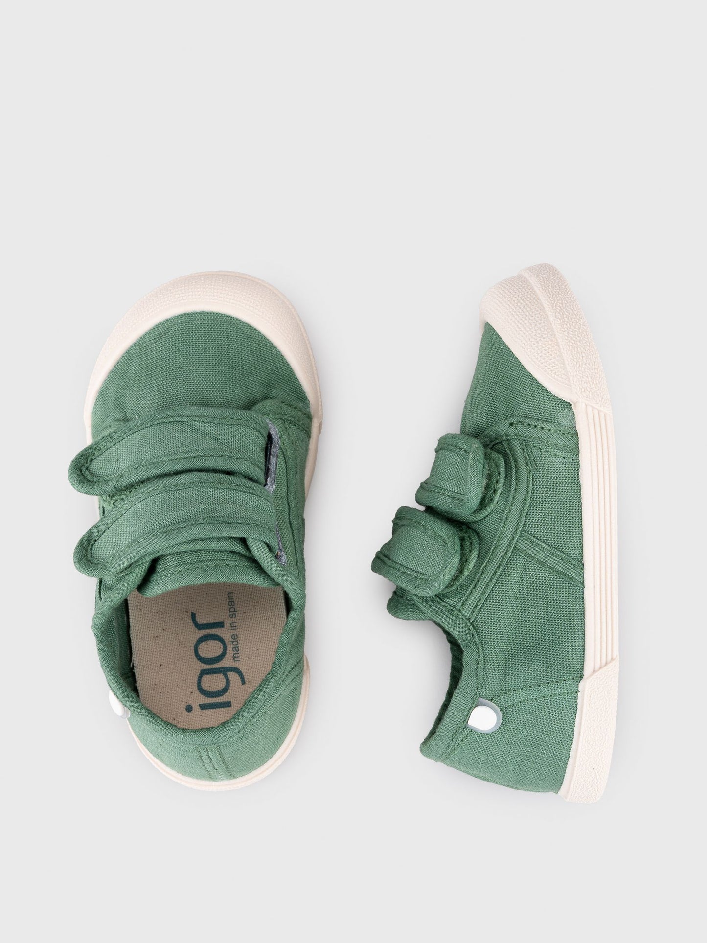 Igor Green Lona Canvas Plimsolls Shoes image 4