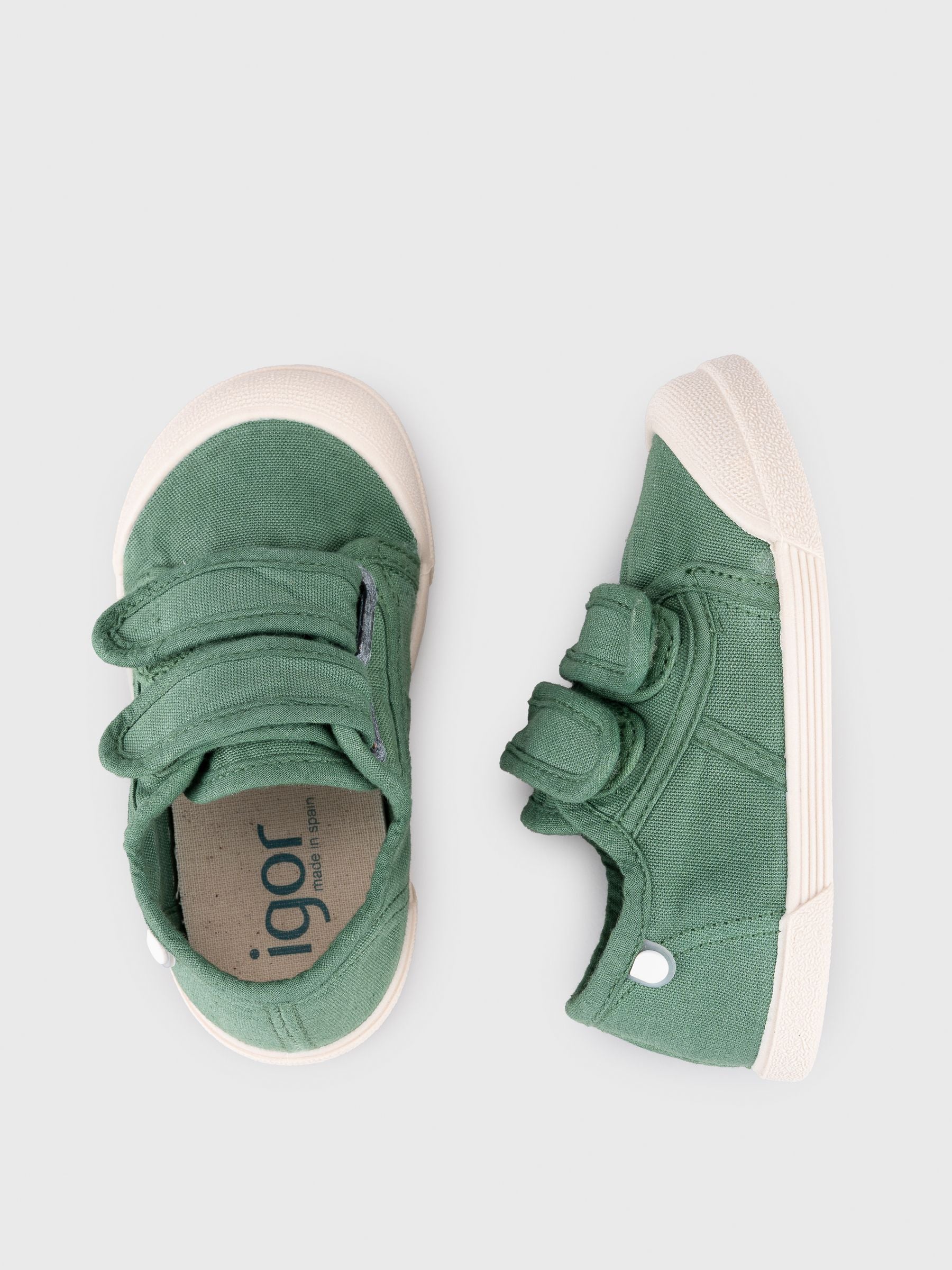 Igor Green Lona Canvas Plimsolls Shoes image 4