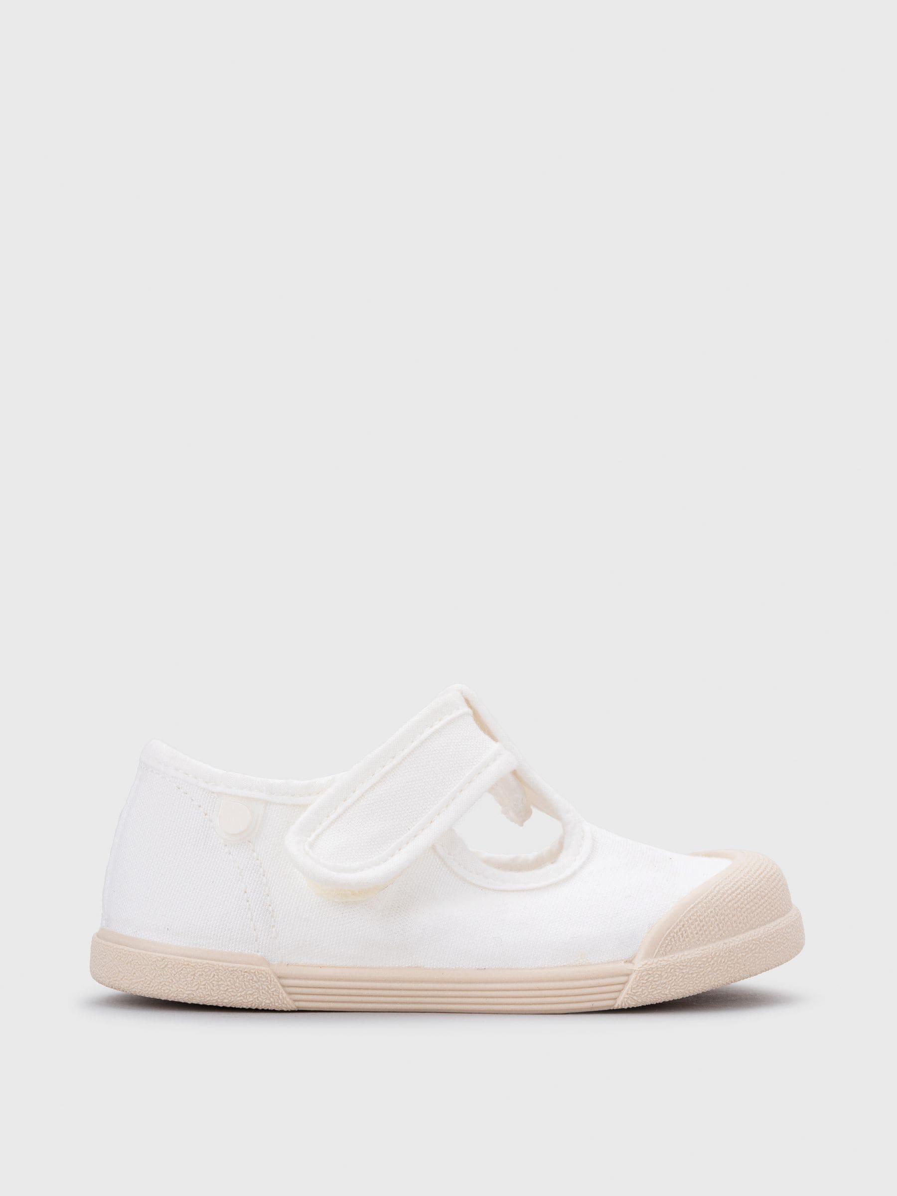Igor White Lona Pepito Canvas Plimsolls Shoes image 2