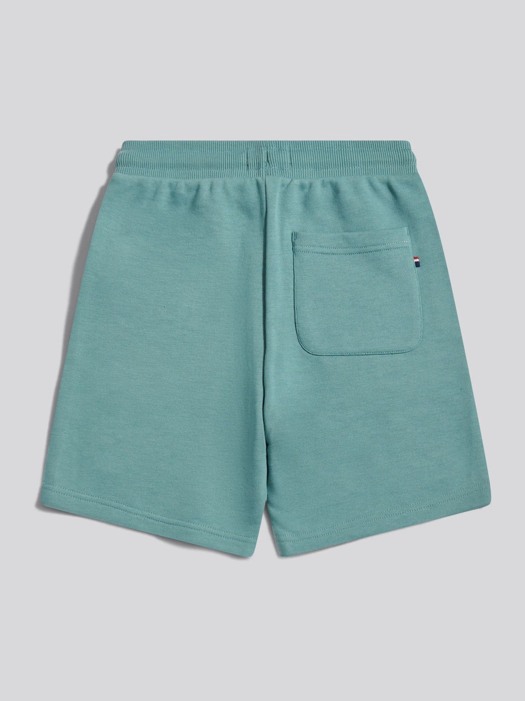 Dsiney Kidz - U.S. Polo Assn. Teal Player 3 Sweat Shorts image 8