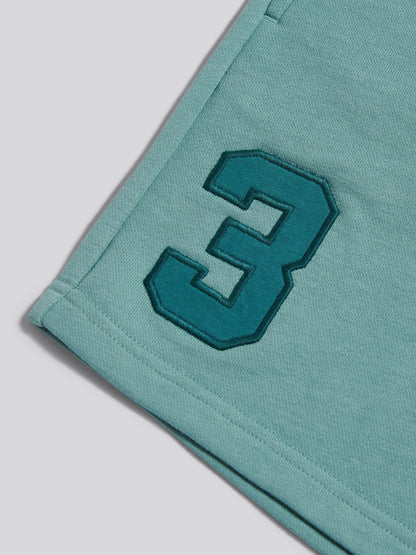 Dsiney Kidz - U.S. Polo Assn. Teal Player 3 Sweat Shorts image 9
