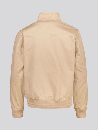 Dsiney Kidz - U.S. Polo Assn. Brown Cotton Twill Harrington Jacket image 3