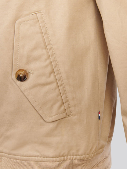 Dsiney Kidz - U.S. Polo Assn. Brown Cotton Twill Harrington Jacket image 5