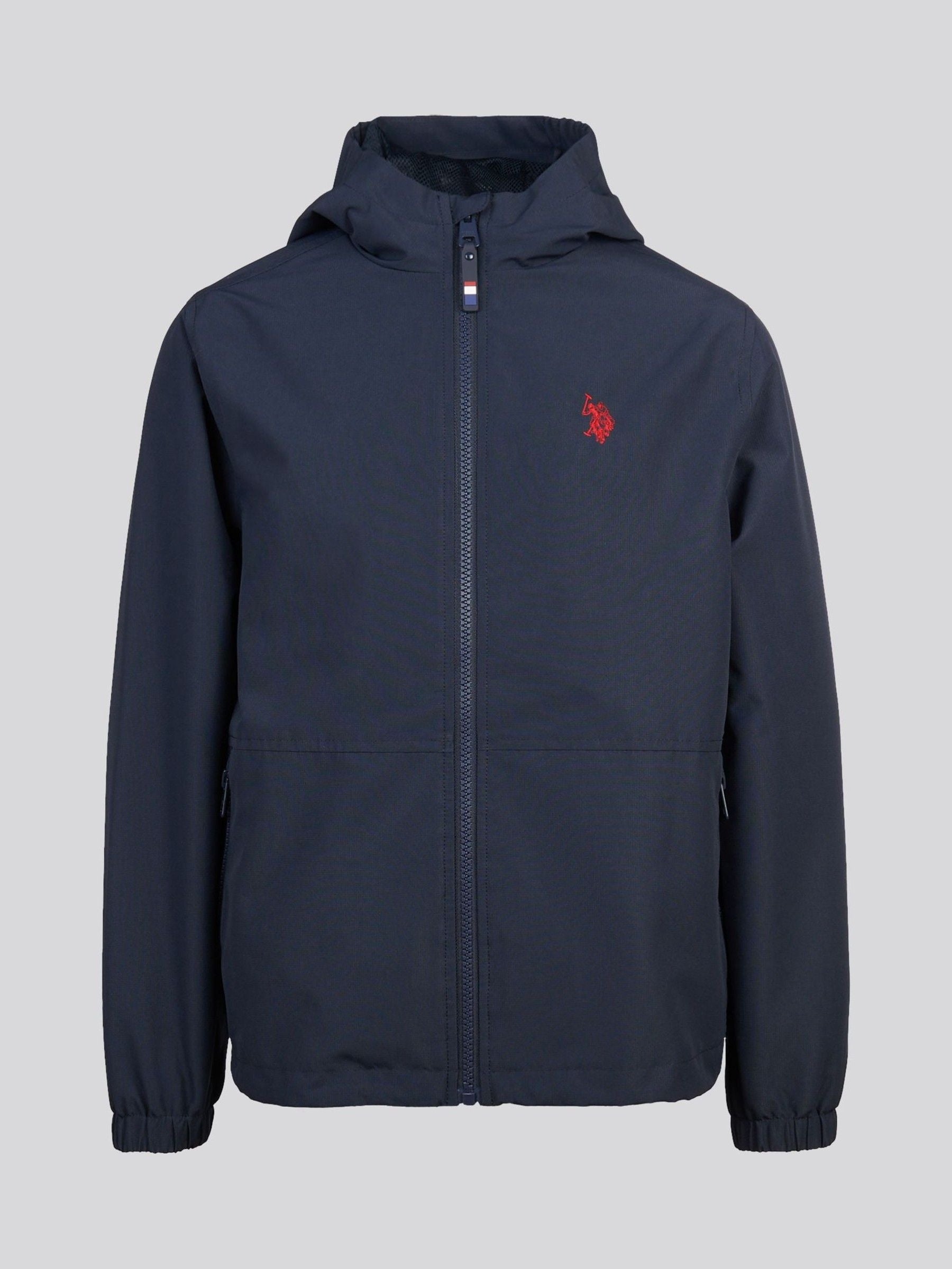 Dsiney Kidz - U.S. Polo Assn. Navy Mesh Lined Hooded Windbreaker Jacket image 1