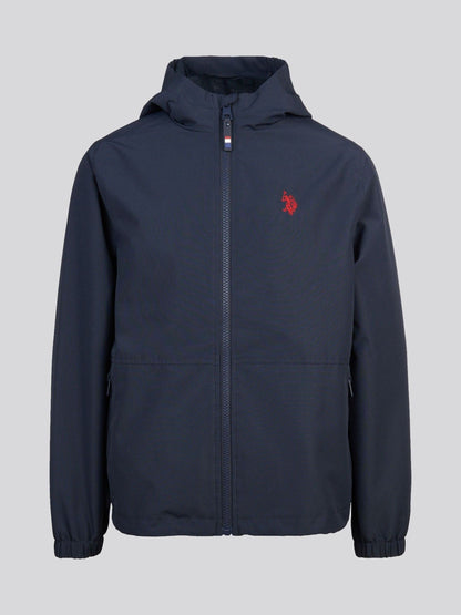 Dsiney Kidz - U.S. Polo Assn. Navy Mesh Lined Hooded Windbreaker Jacket image 1