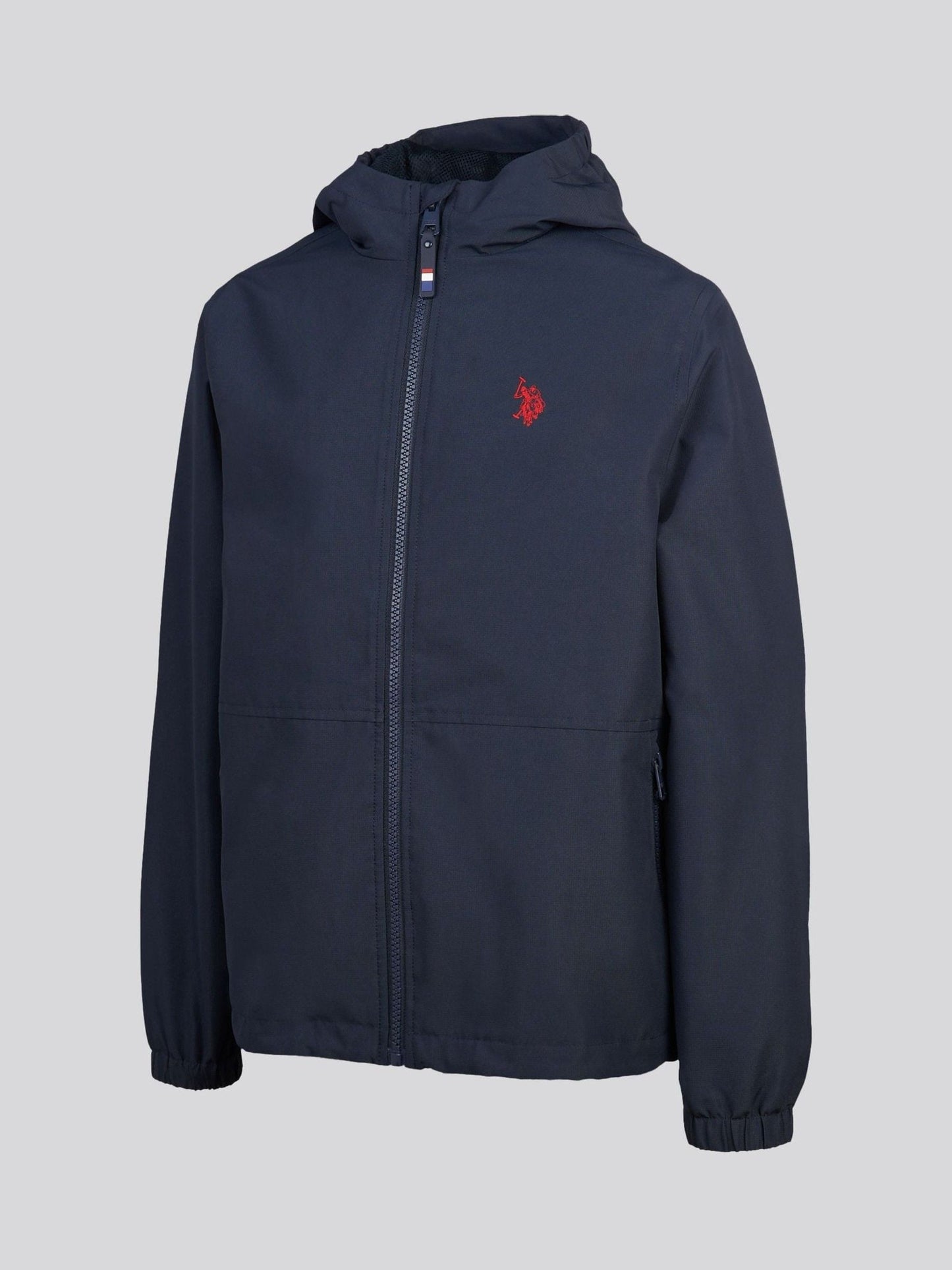 Dsiney Kidz - U.S. Polo Assn. Navy Mesh Lined Hooded Windbreaker Jacket image 2