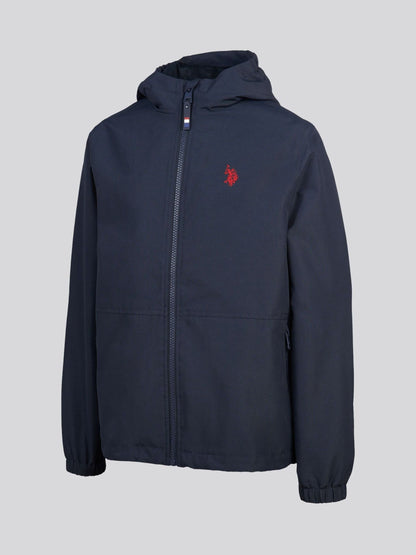 Dsiney Kidz - U.S. Polo Assn. Navy Mesh Lined Hooded Windbreaker Jacket image 2