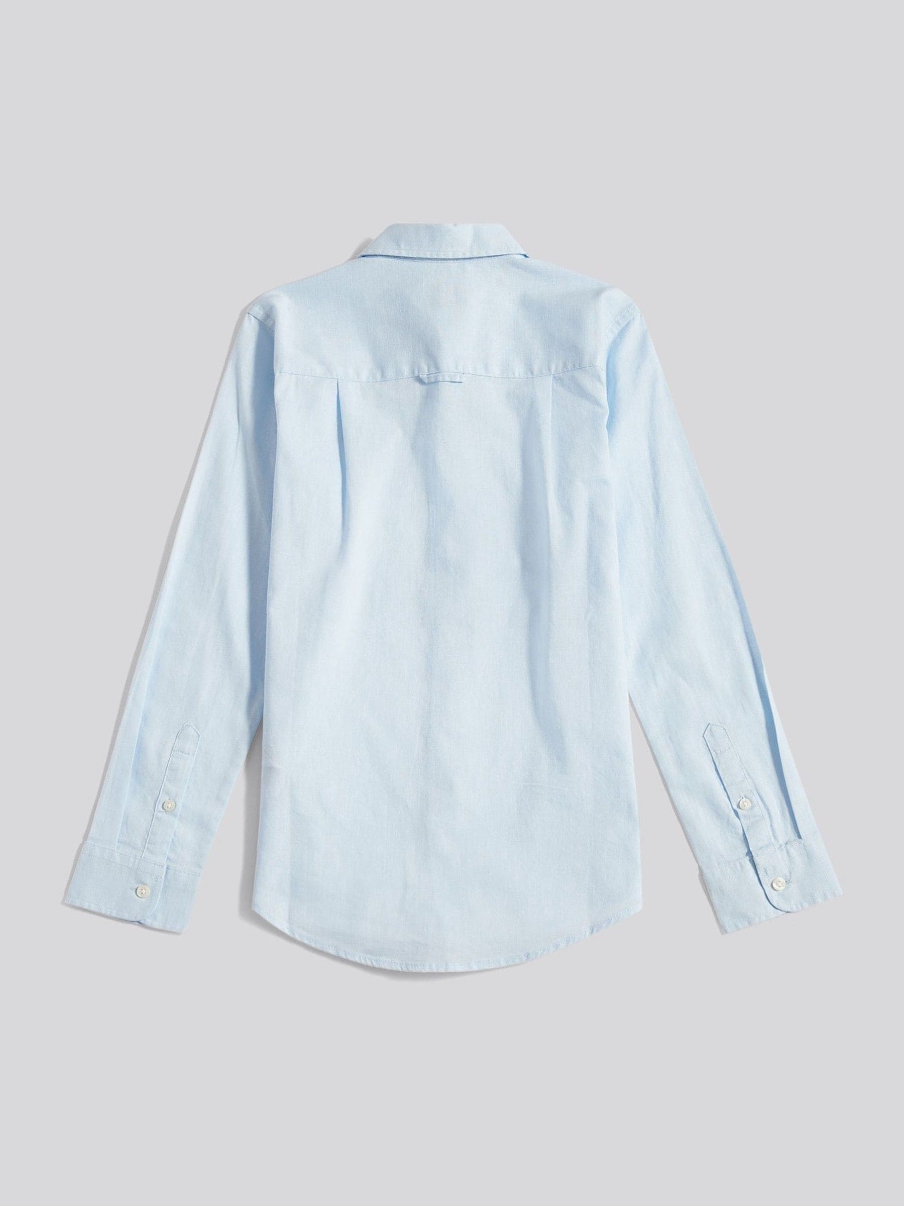 Dsiney Kidz - U.S. Polo Assn. Blue Linen Blend Shirt image 8