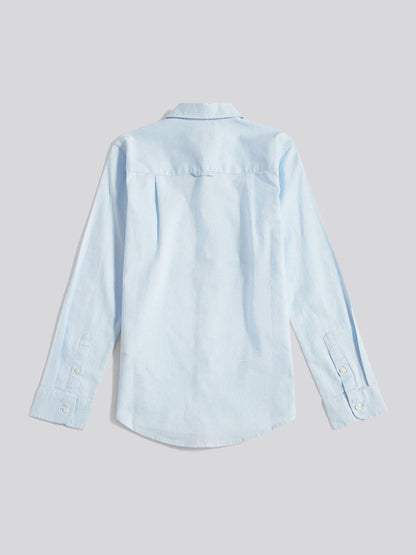 Dsiney Kidz - U.S. Polo Assn. Blue Linen Blend Shirt image 8