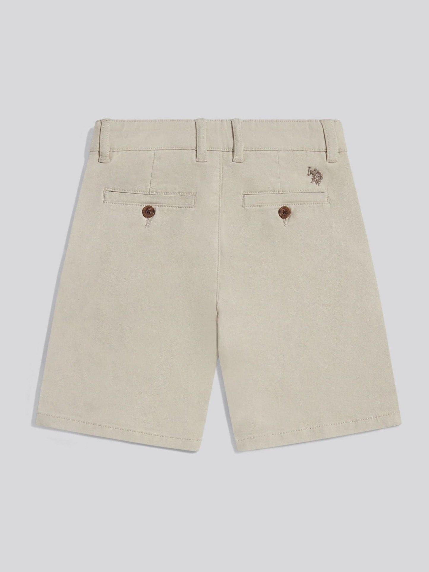 Dsiney Kidz - U.S. Polo Assn Cream Classic Chino Shorts image 2