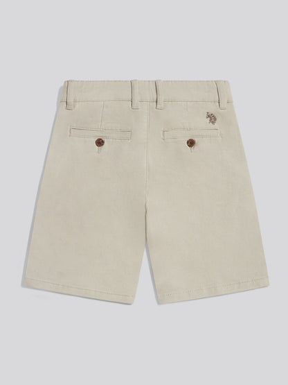 Dsiney Kidz - U.S. Polo Assn Cream Classic Chino Shorts image 2