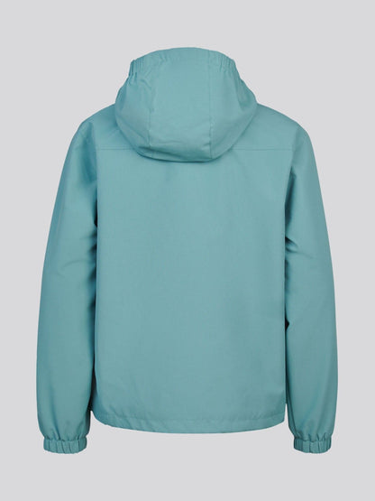 Dsiney Kidz - U.S. Polo Assn. Teal Blue Mesh Lined Hooded Windbreaker Jacket image 3