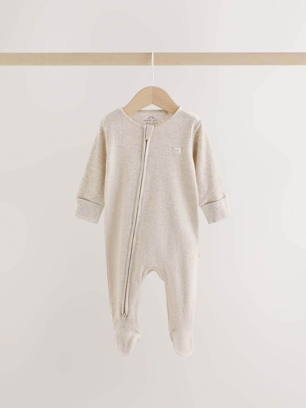 Neutral Bear Two Way Zip Sleepsuits 3 Pack (0-2yrs) - image 10