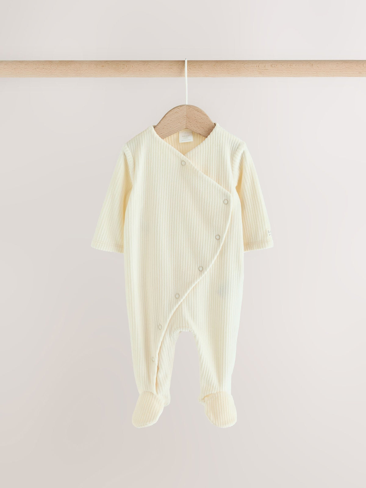 Neutral Fleece Baby Sleepsuits 2 Pack - image 6