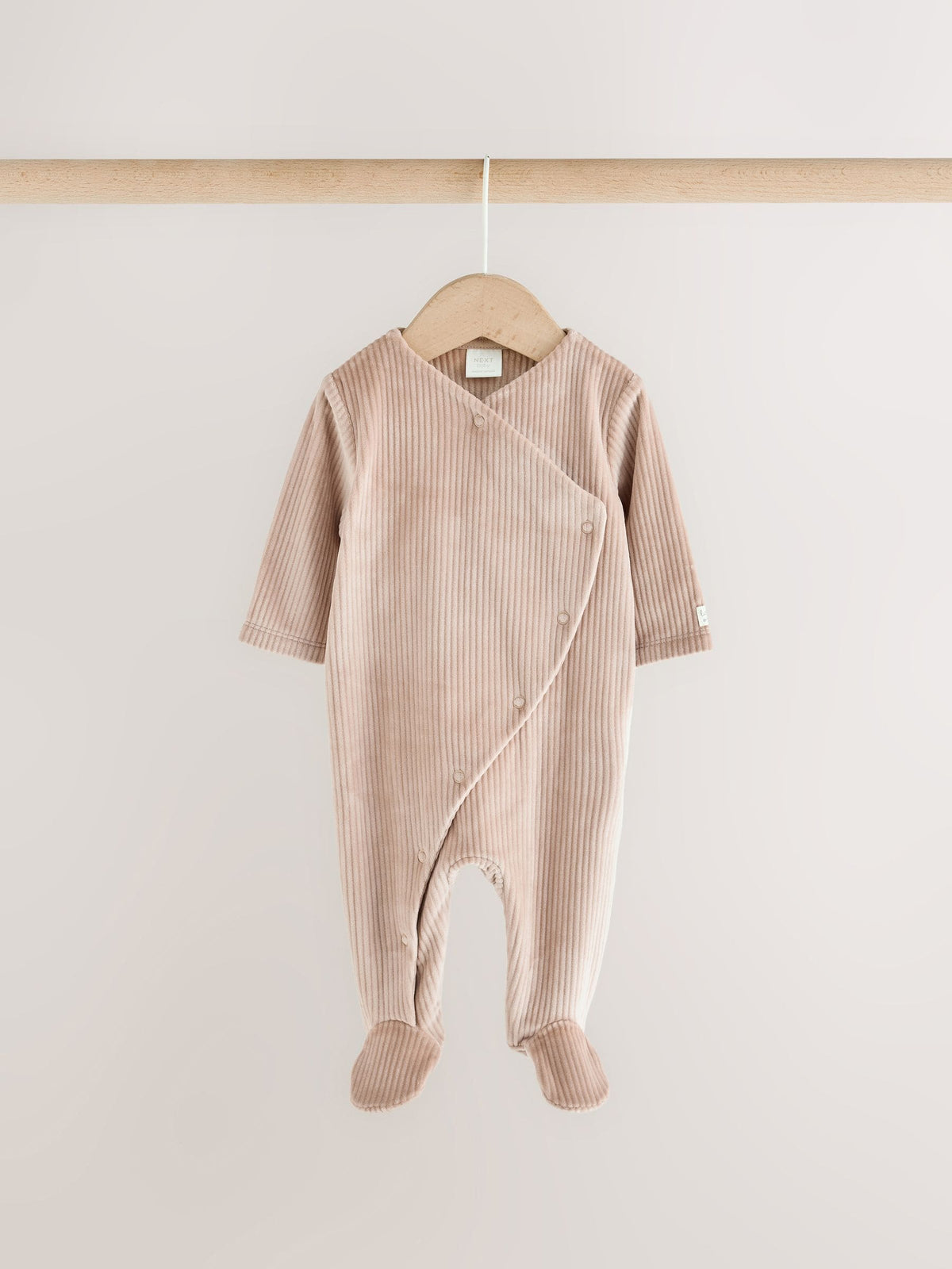 Neutral Fleece Baby Sleepsuits 2 Pack - image 7