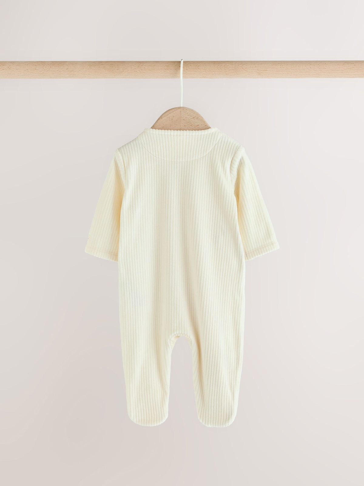 Neutral Fleece Baby Sleepsuits 2 Pack - image 9