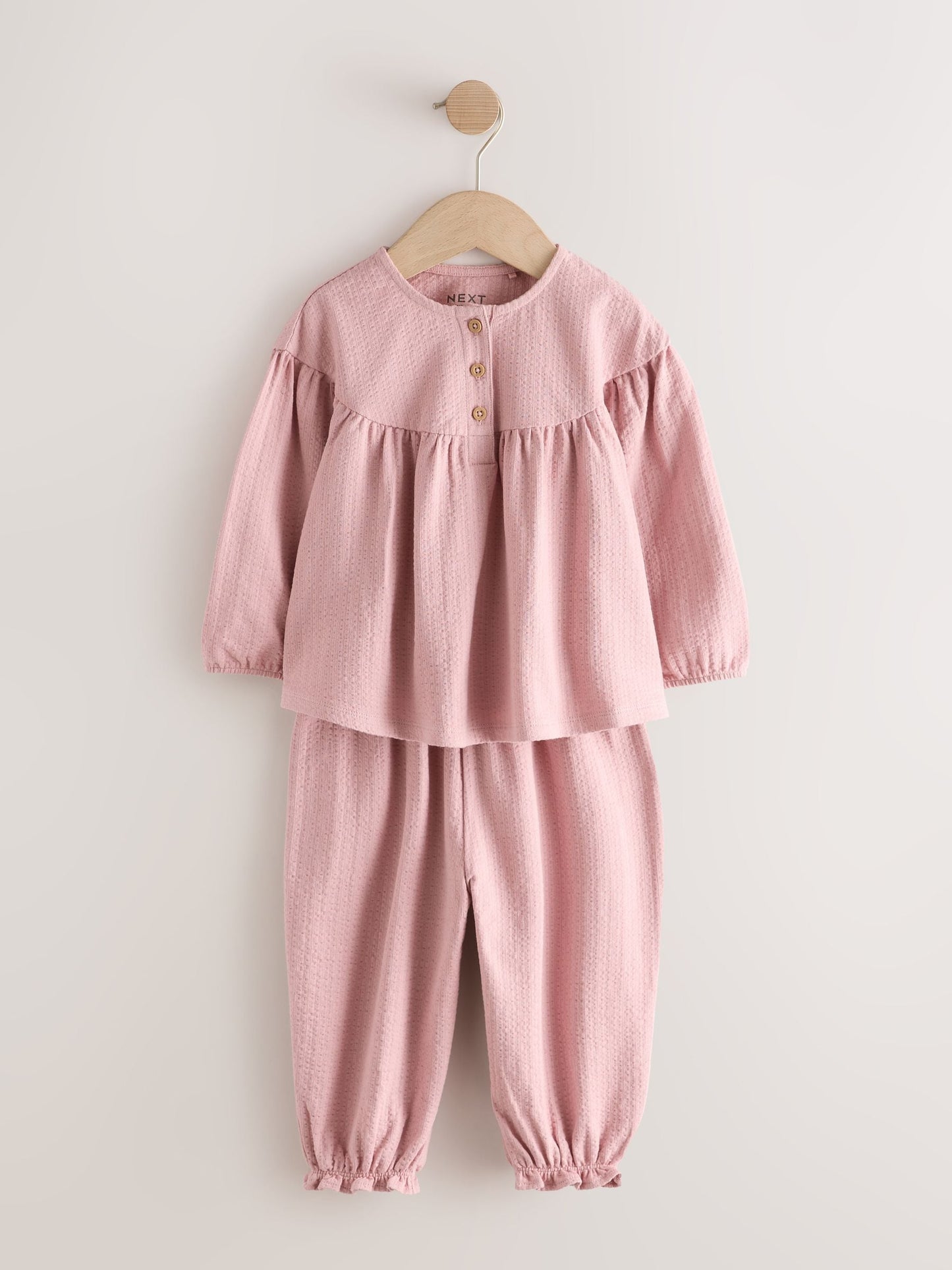 Pink Long Sleeve Blouse and Bloomer Trousers 4 Pack (3mths-7yrs) image 10