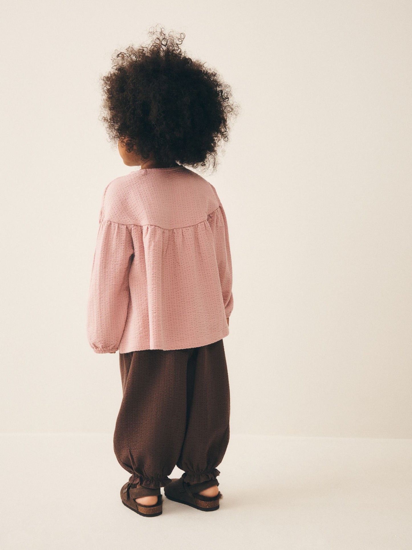 Pink Long Sleeve Blouse and Bloomer Trousers 4 Pack (3mths-7yrs) image 4