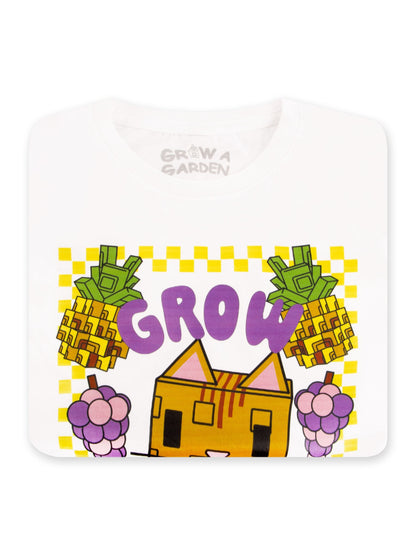 Character White Roblox Grow A Garden T-Shirt image 3