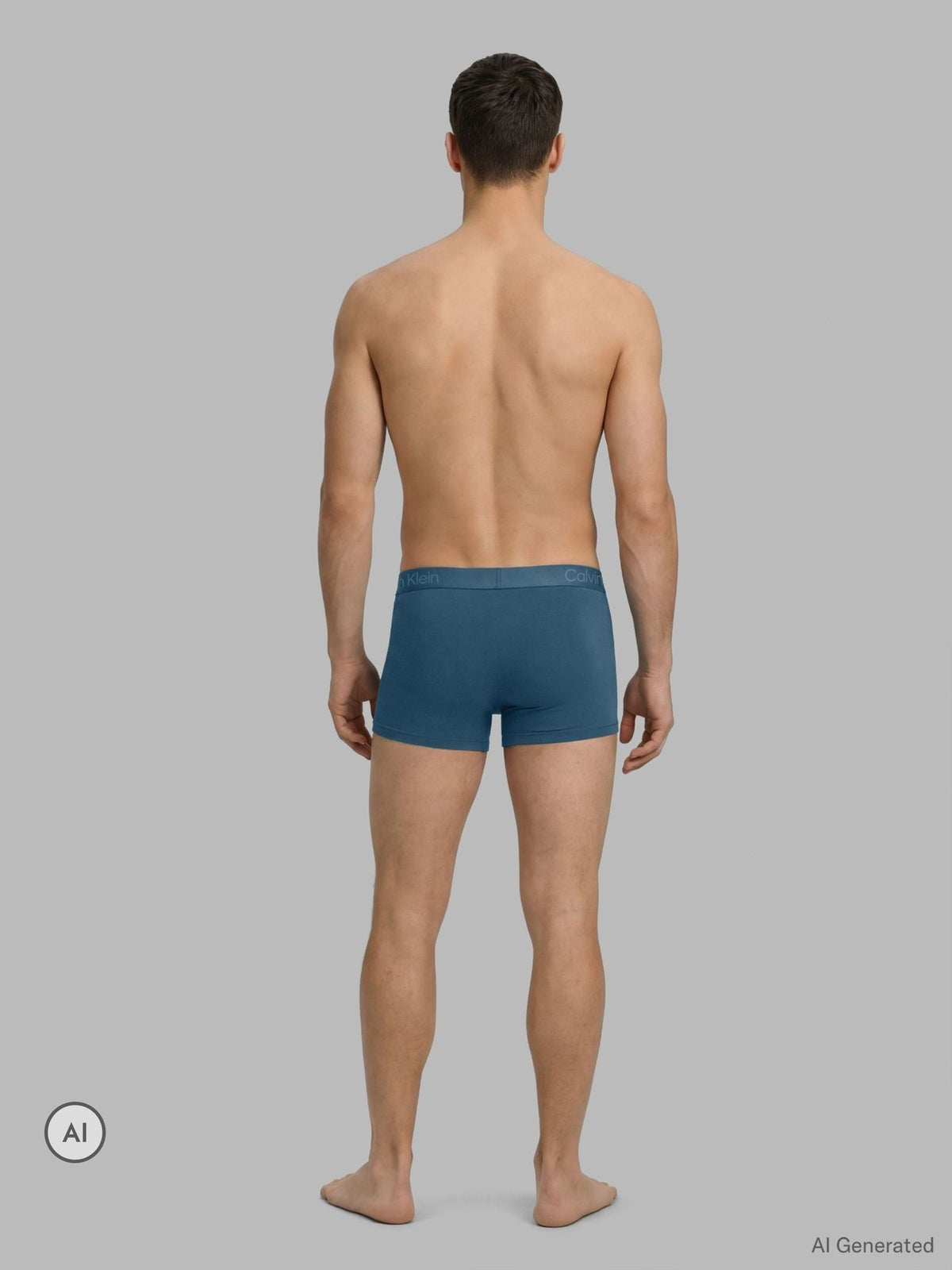 Dsiney Kidz - Calvin Klein Blue Ultra Soft Modal Trunks 3 Pack image 3