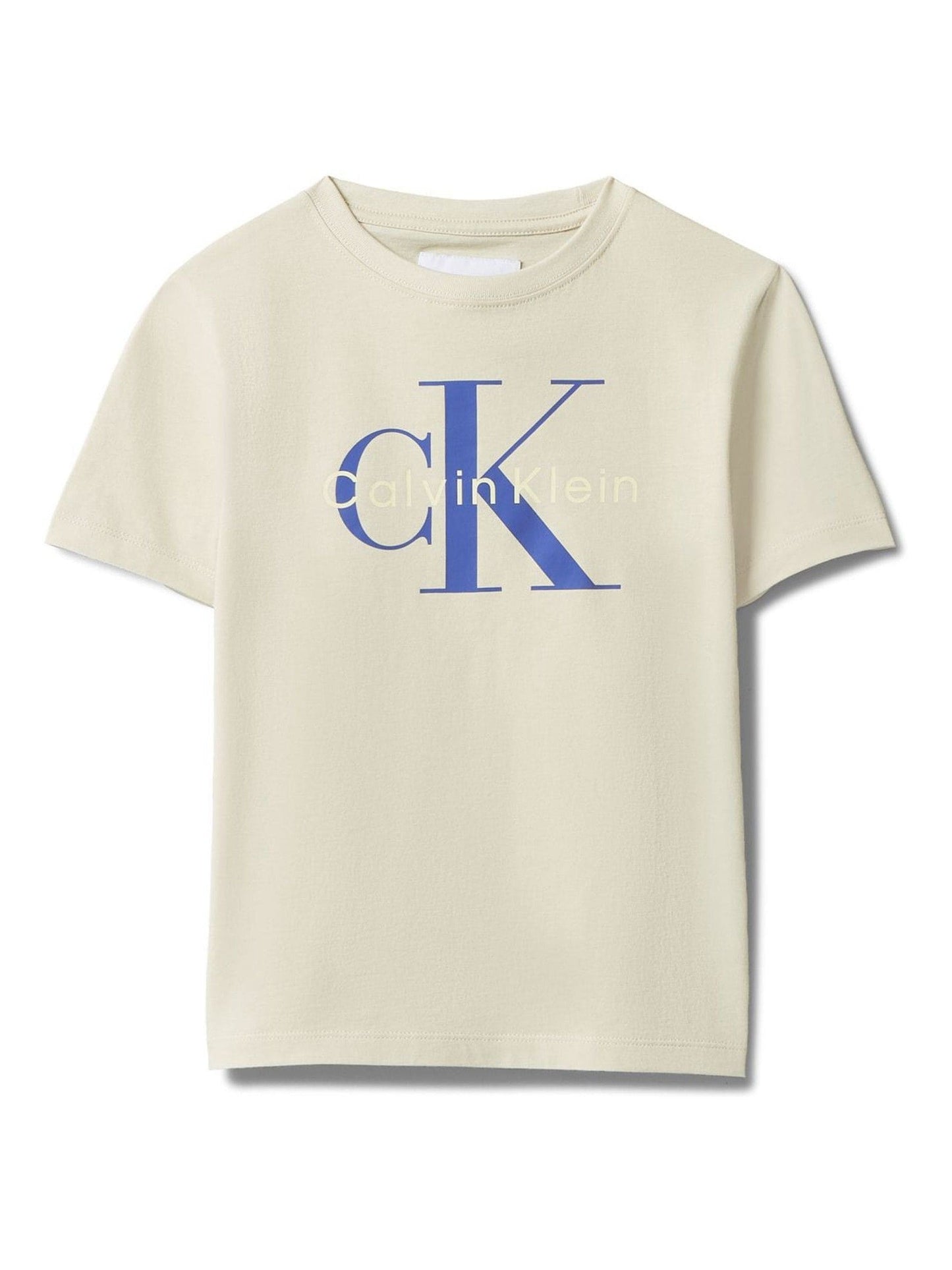 Dsiney Kidz - Calvin Klein Natural Short Sleeve Cotton T-Shirt image 5
