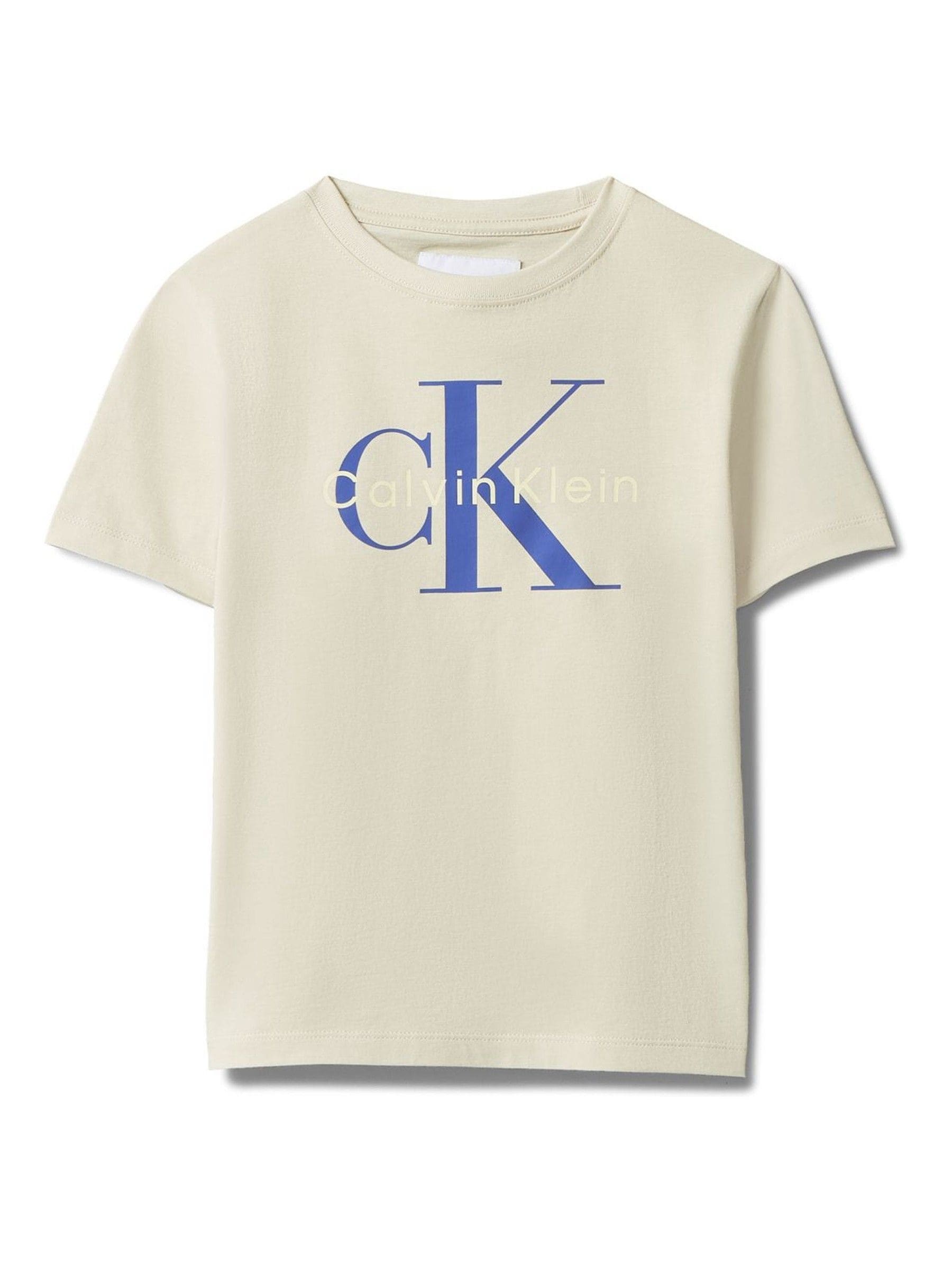 Dsiney Kidz - Calvin Klein Natural Short Sleeve Cotton T-Shirt image 5