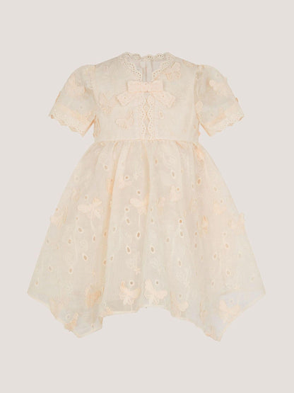 Monsoon Orange Baby Beryl Butterfly Broderie Dress image 1