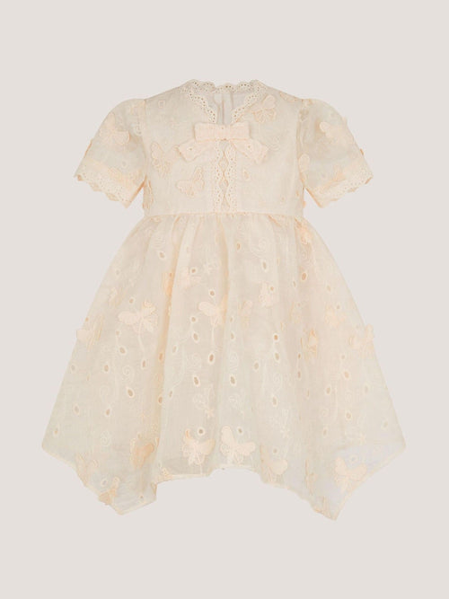 Dsiney Kidz - Monsoon Orange Baby Beryl Butterfly Broderie Dress image 1