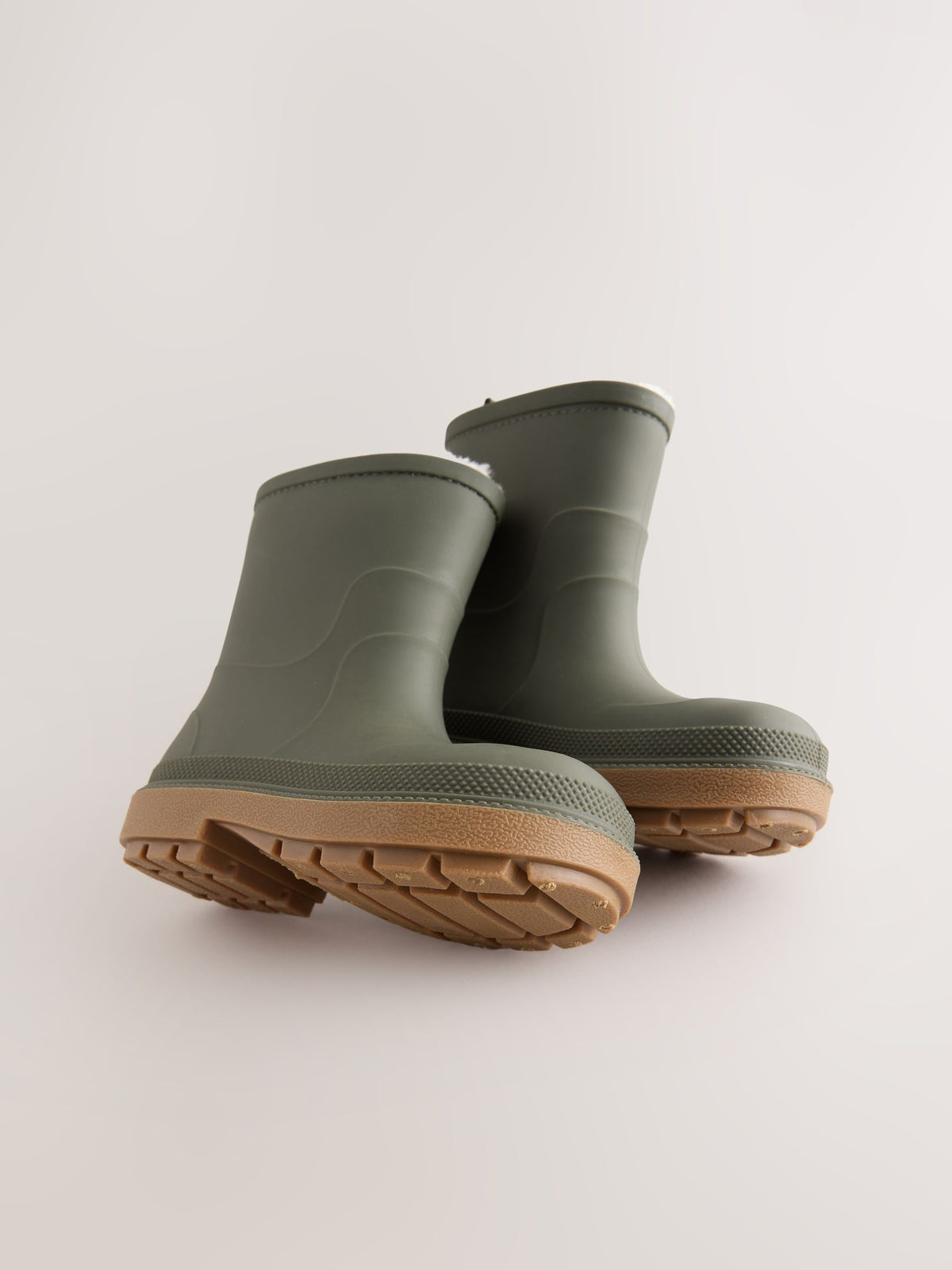 Dsiney Kidz - Khaki Green Warm Lined Wellies image 4