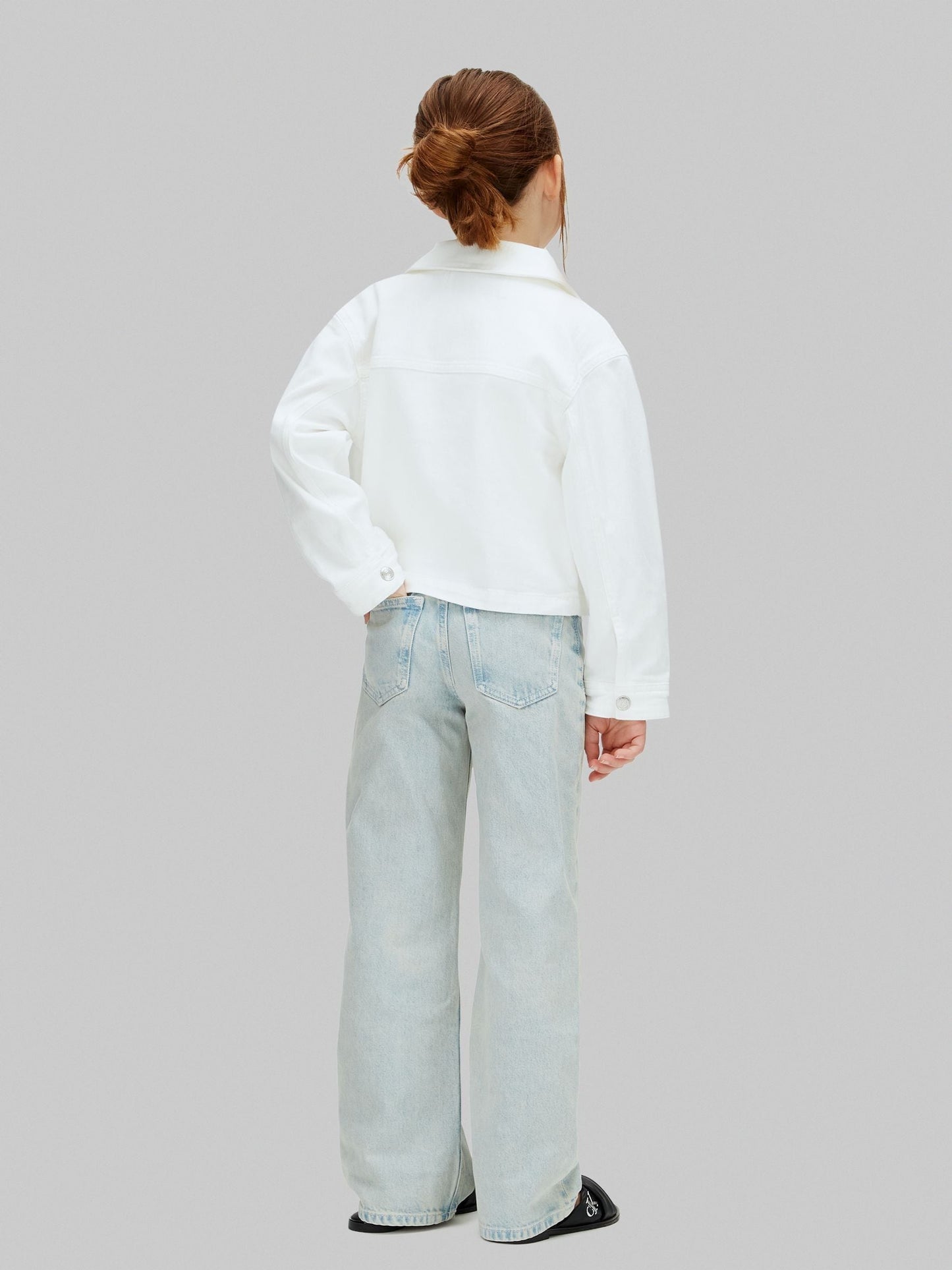 Dsiney Kidz - Calvin Klein White Denim Trucker Jacket image 2