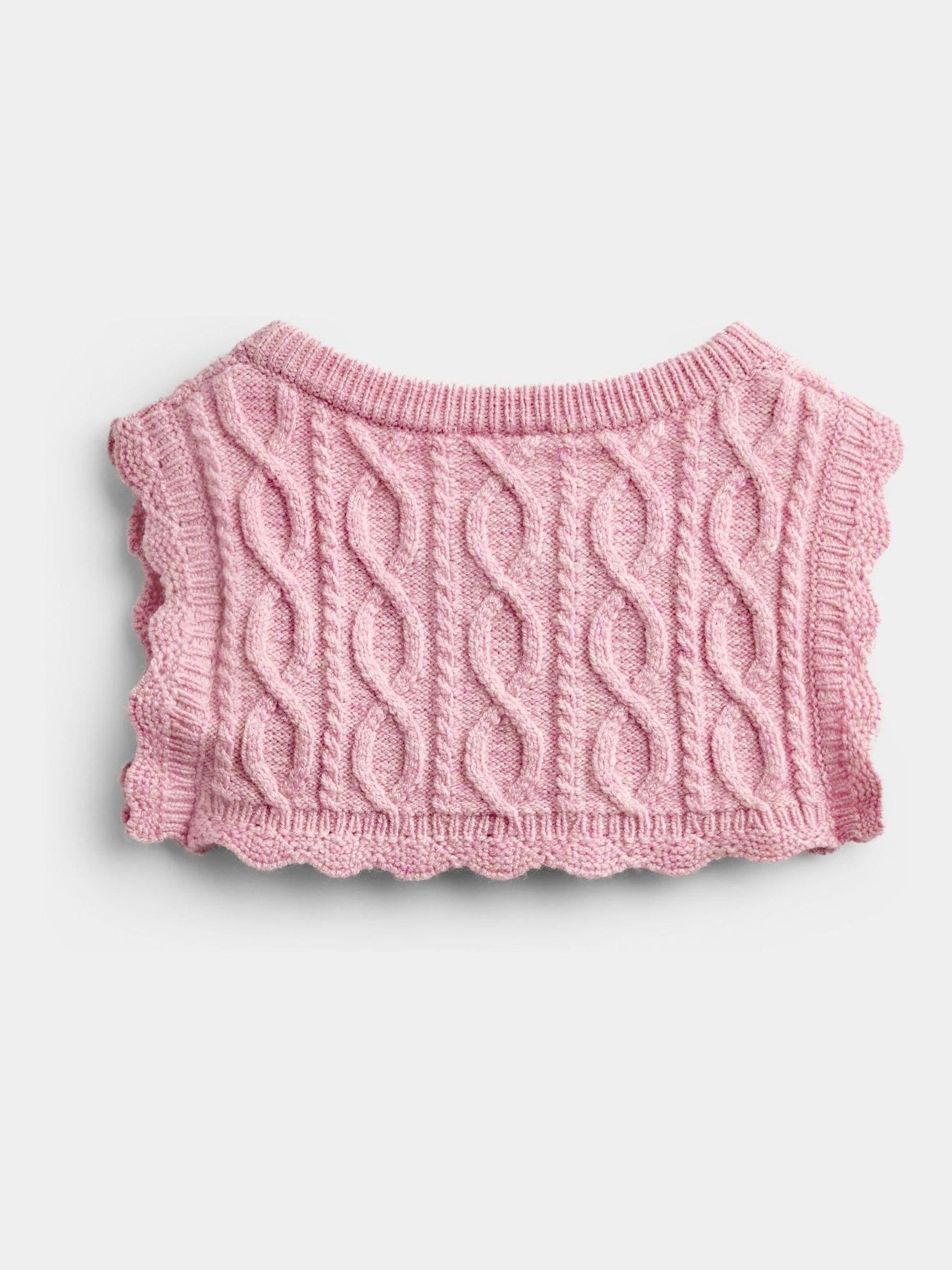 Dsiney Kidz - JoJo Maman Bébé Pink Floral Peter Rabbit Flopsy Knit Dress image 5