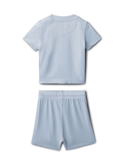 Calvin Klein Blue Knit Shorts 2 Piece Set image 2