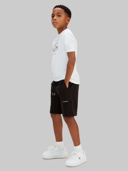Calvin Klein Black Denim Cargo Shorts image 1