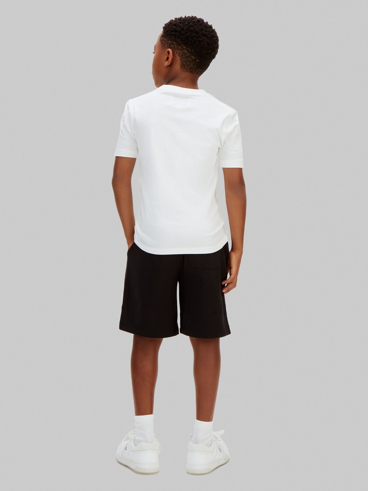 Calvin Klein Black Denim Cargo Shorts image 3