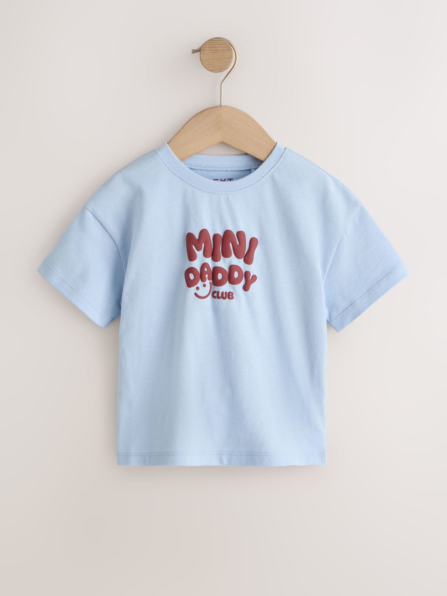 Dsiney Kidz - Chocolate Brown Smile Slogan T-Shirt (3mths-7yrs) image 5