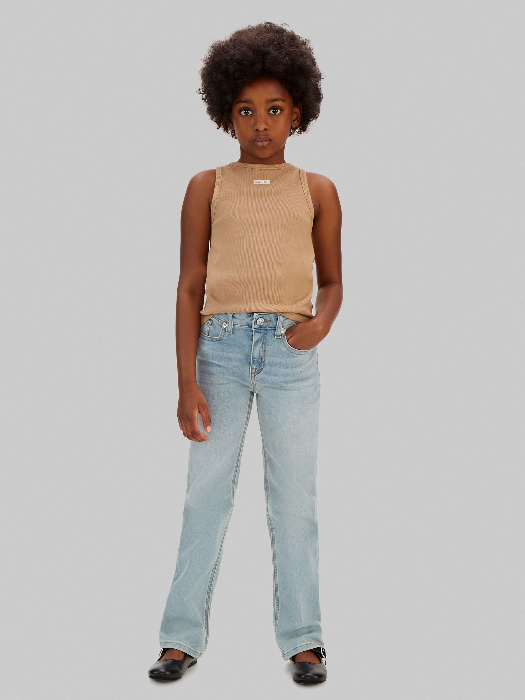 Dsiney Kidz - Calvin Klein Blue Barrel Denim Jeans image 1