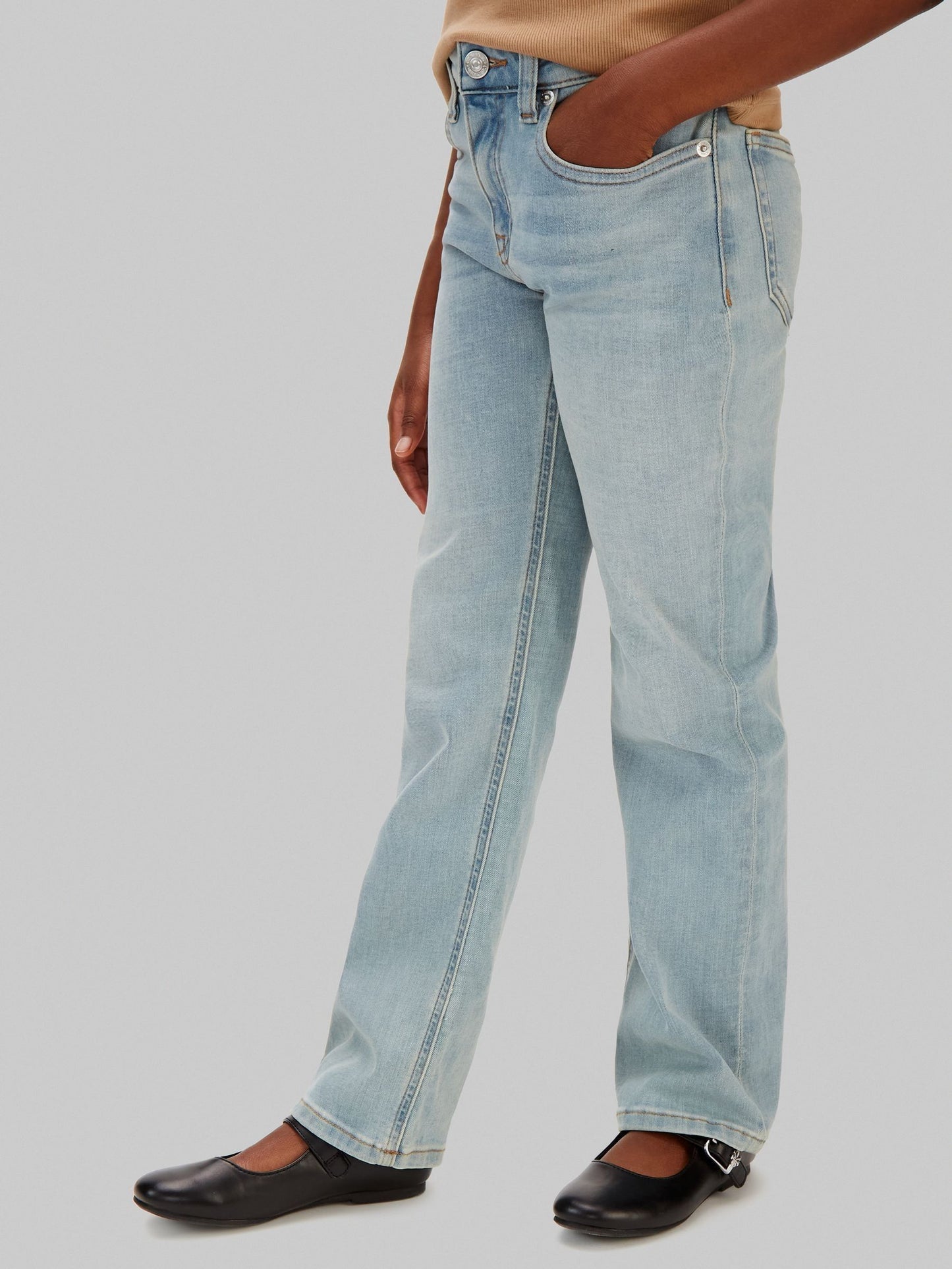 Dsiney Kidz - Calvin Klein Blue Barrel Denim Jeans image 3